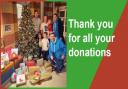 Gifts donated as part of Christmas Giving Campaign