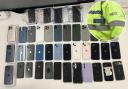 Stolen mobile phones retrieved in a Harlesden raid,s we compare where phones are most often stolen in London