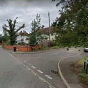 Weald Hall Lane, North Weald Bassett, is set to be shut at its junction with Brookfield for water leak repairs. Image: Google Street View