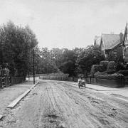Station Road in Epping c1920