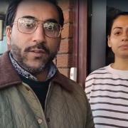 Mohammed and Ayesha Khan said they were scared by what had happened