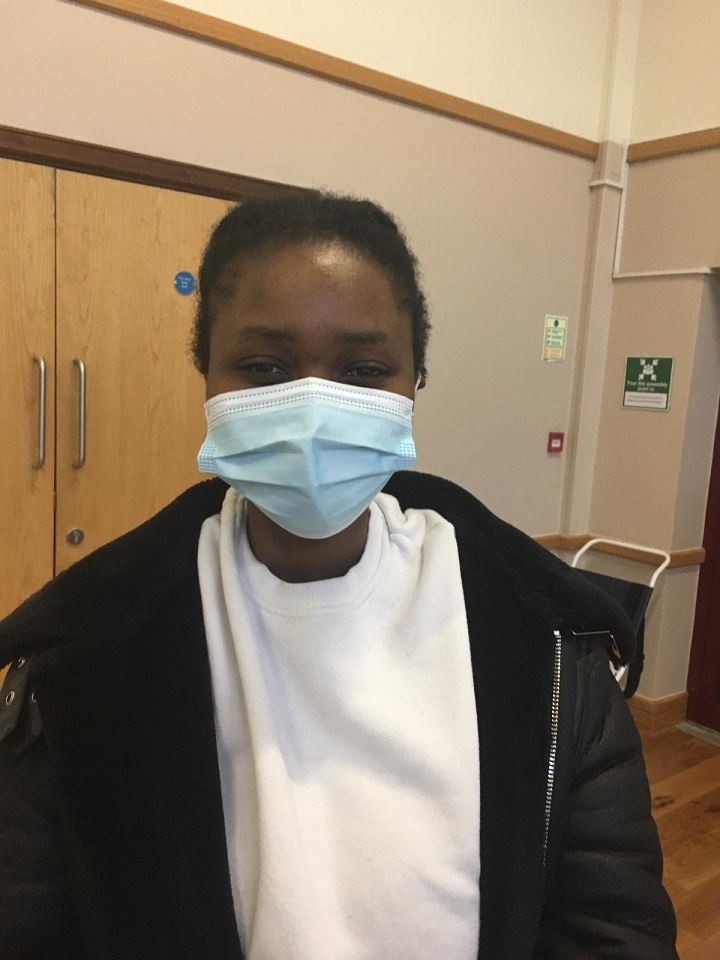 Social care worker Sharlene Mutyasira. Photos: NHS West Essex CCG