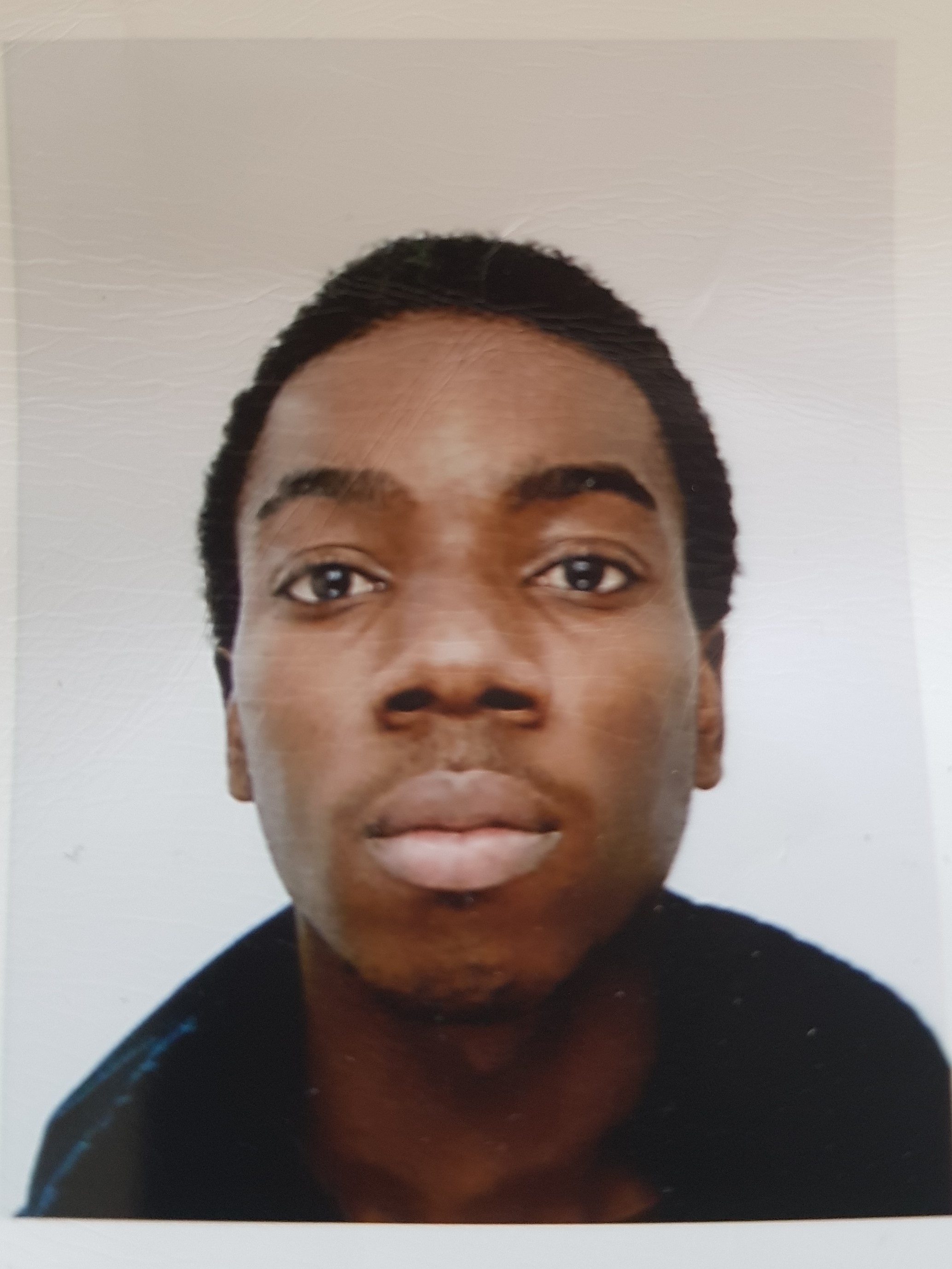 Undated handout photo issued by the Metropolitan Police of missing student Richard Okorogheye. Mr Okorogheye is believed to have left his family home in the Ladbroke Grove area of west London on the evening of March 22 and was reported missing two days