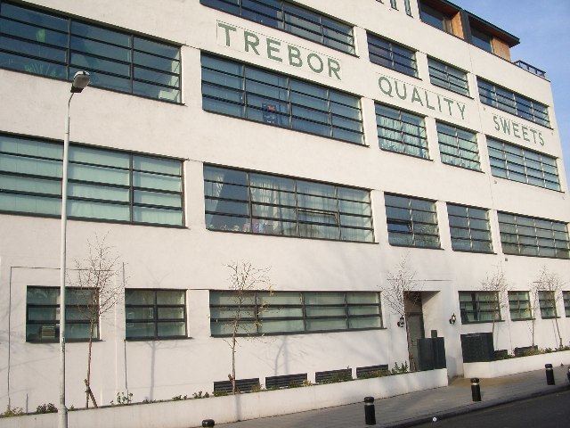The Trebor factory in Forest Gate pictured in 2006