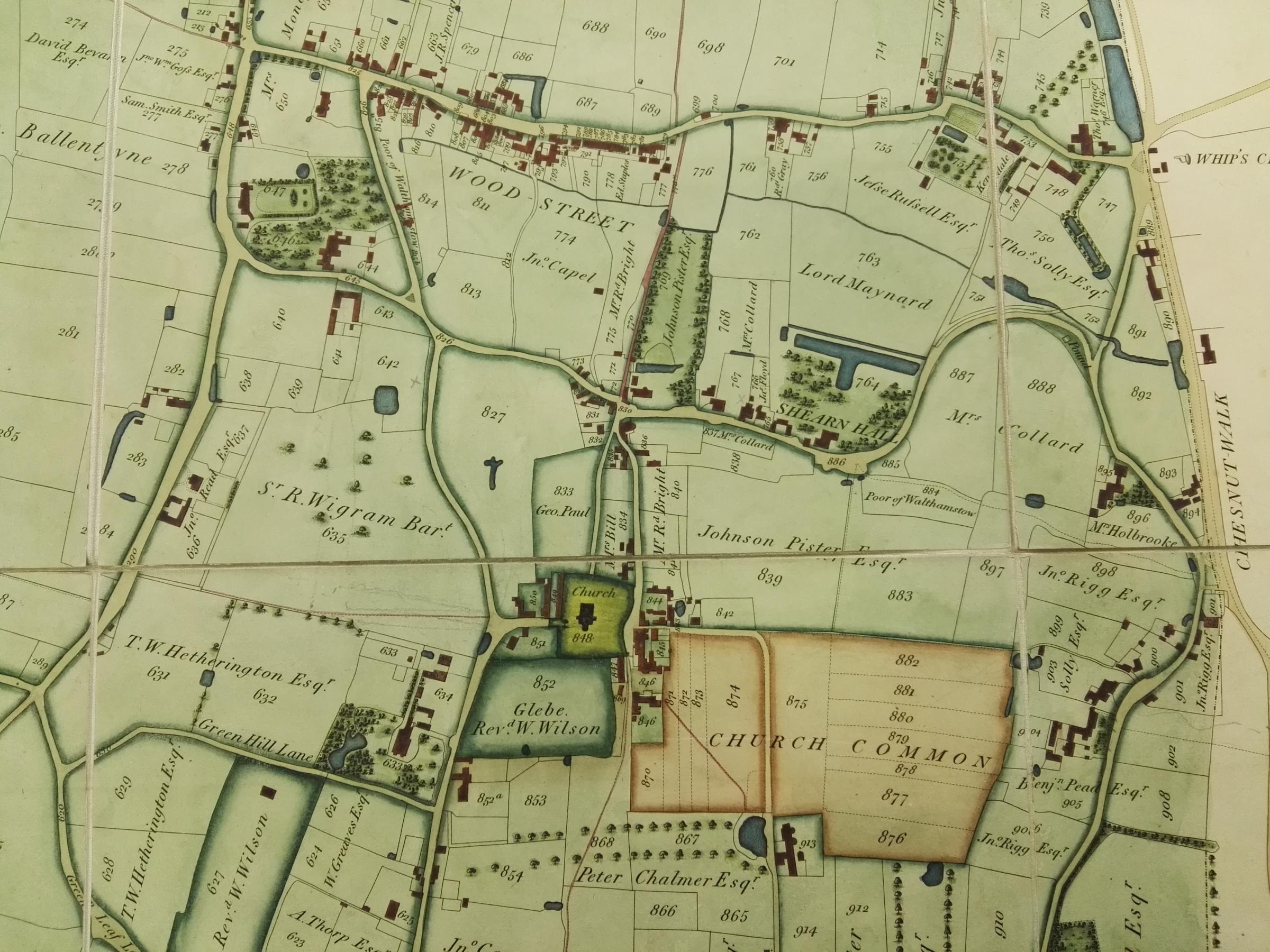 Vestry House Museum map shows Walthamstow as it was in 1822 - Vimarsana News