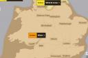 An amber weather warning is in place for Essex on Friday February 18. Credit: Met Office