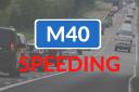 The people fined for speeding on the M40 this month