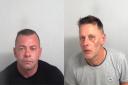 Christopher Low, left, and Michael Henson have been jailed for a combined 30 years. Credit: National Crime Agency