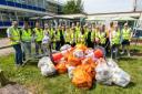 30 bags of rubbish, one shopping trolley and two highway cones were collected in Harlow’s Big Spring Clean 2022 around the Latton Bush Centre