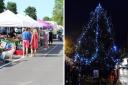 Epping town market/ Epping Christmas tree in 2019