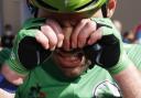 An emotional Mark Cavendish after his 34th Tour stage victory. Picture: Action Images
