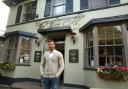 Owner Adam Brooks at The Three Colts in Princes Road, Buckhurst Hill
