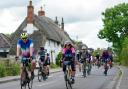 Cyclists riding through Essex in the RideLondon event on Sunday. Picture: PA