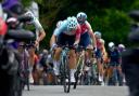 French rider Gladys Verhulst of team Le Col-Wahoo leads out the climb at Toot Hill near Ongar. Picture: PA