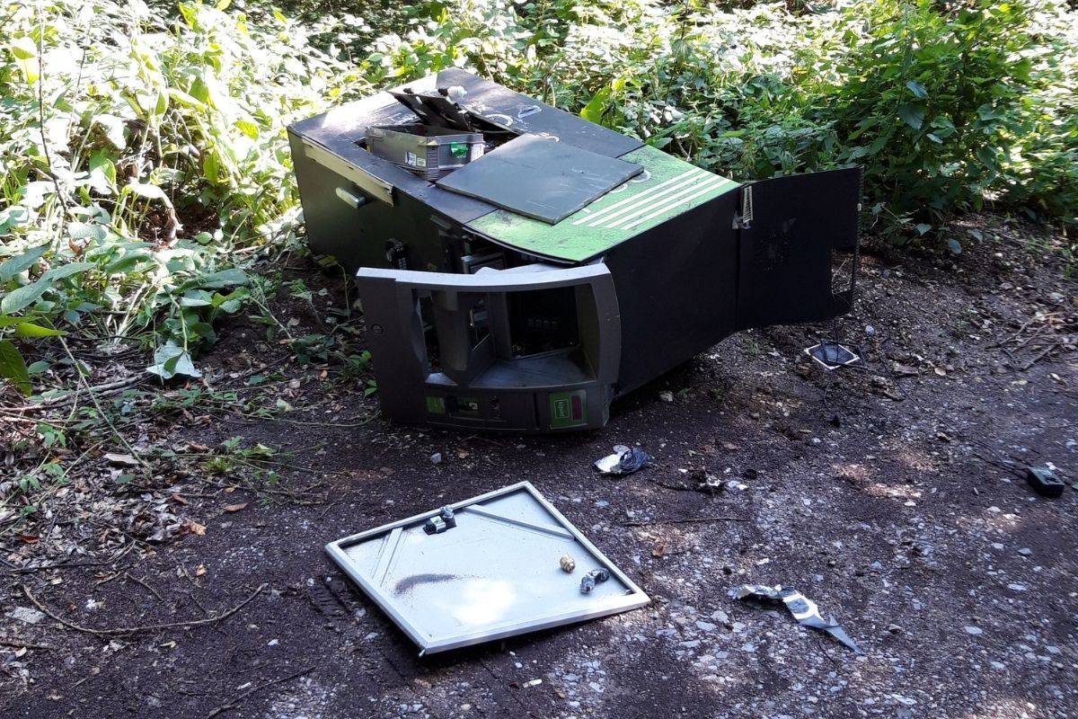 One of the cash machines found in Loughton