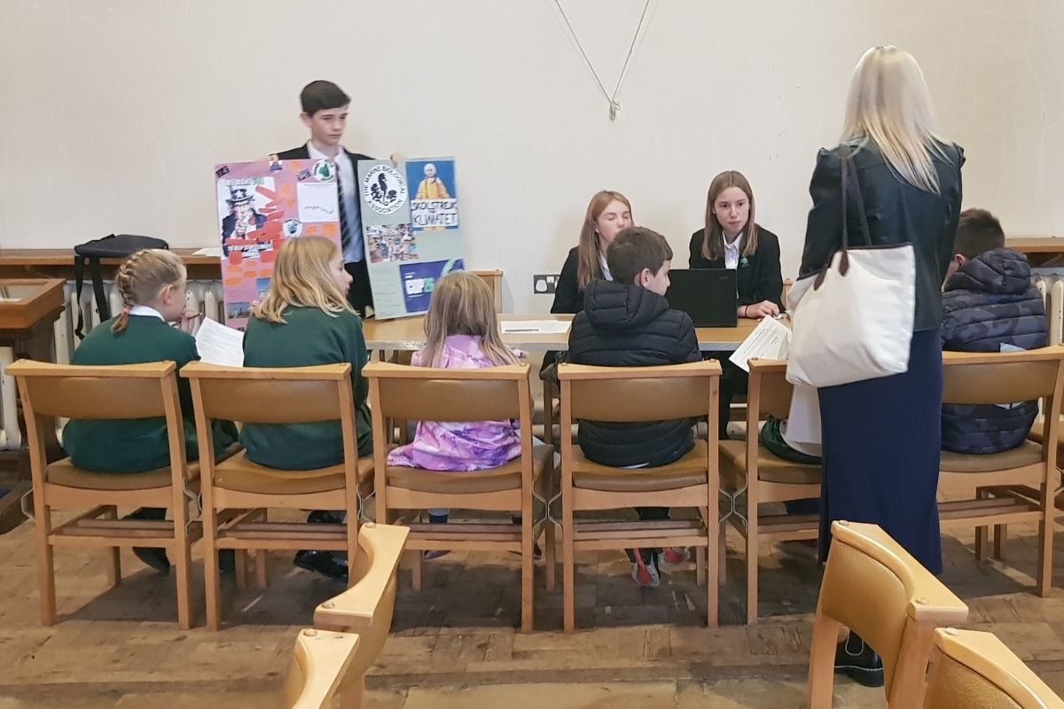 A total of 17 pupils form Epping St John’s Secondary School took part.