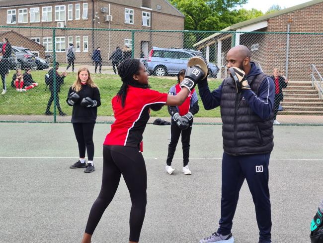 The boxing academy is expanding its services to more schools
