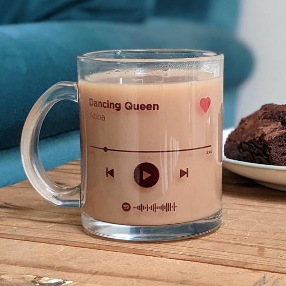 Epping Forest Guardian: Personalised Spotify Mug. Credit: Not On The High Street Epping Forest Guardian: Personalised Spotify Mug. Credit: Not On The High Street