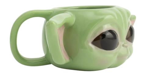 Epping Forest Guardian: The Mandalorian - The Child (Baby Yoda) Shaped Mug. Credit: IWOOT Epping Forest Guardian: The Mandalorian - The Child (Baby Yoda) Shaped Mug. Credit: IWOOT