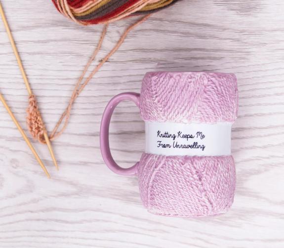 Epping Forest Guardian: Knitting Keeps Me From Unravelling Mug. Credit: Menkind Epping Forest Guardian: Knitting Keeps Me From Unravelling Mug. Credit: Menkind