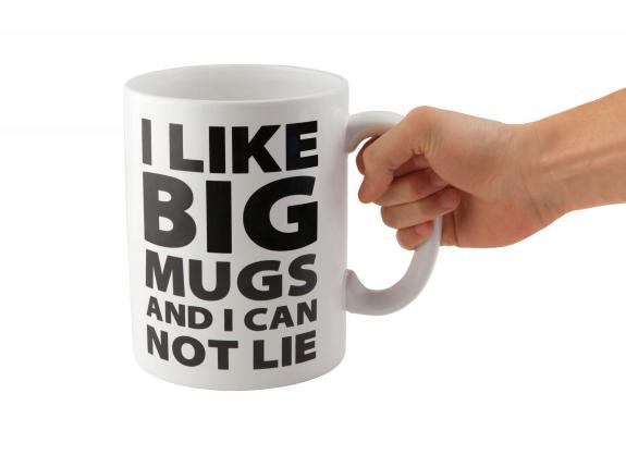 Epping Forest Guardian: I Like Big Mugs Giant Mug. Credit: Menkind Epping Forest Guardian: I Like Big Mugs Giant Mug. Credit: Menkind