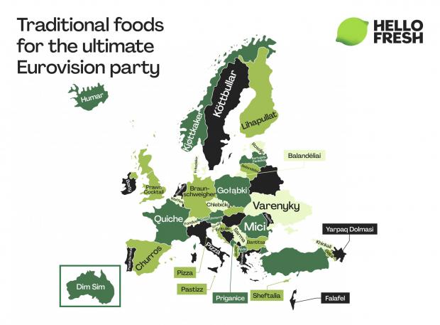 Epping Forest Guardian: Traditional European foods by country from HelloFresh. Credit: HelloFresh