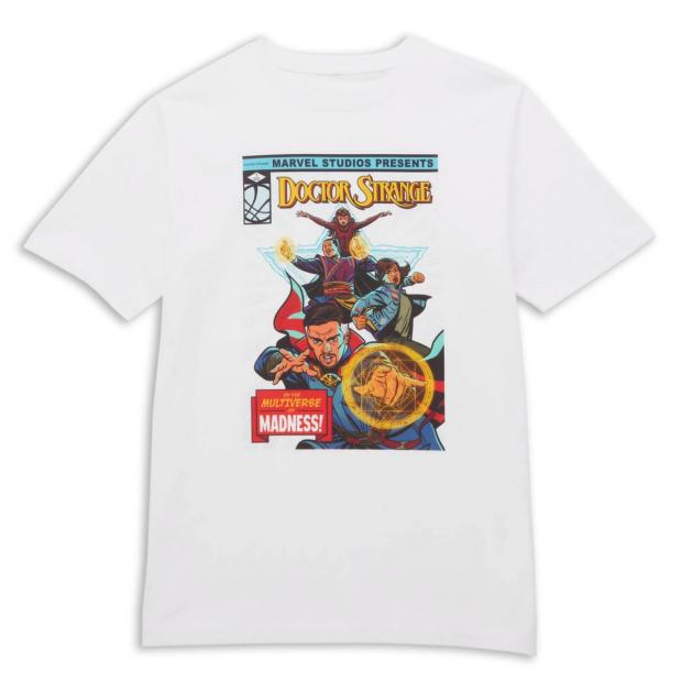 Epping Forest Guardian: Marvel Dr Strange Star Comic Oversized Heavyweight T-Shirt (Zavvi)