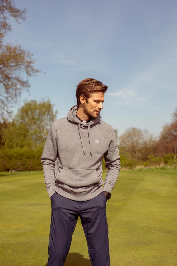 Epping Forest Guardian: Calvin Klein Columbia Tech Hoodie Midlayer. Credit: American Golf