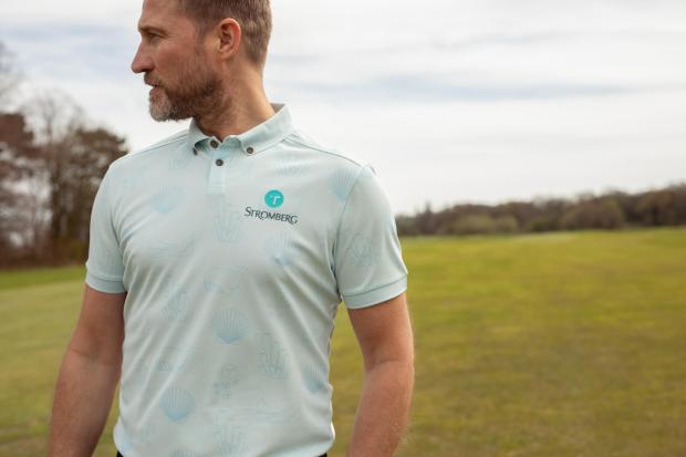 Epping Forest Guardian: Stromberg OCEANTEE Print Polo Shirt. Credit: American Golf