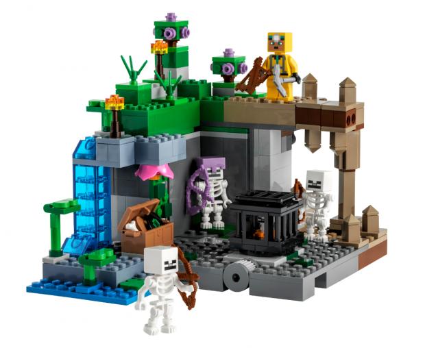 Epping Forest Guardian: LEGO® Minecraft® The Skeleton Dungeon. Credit: LEGO