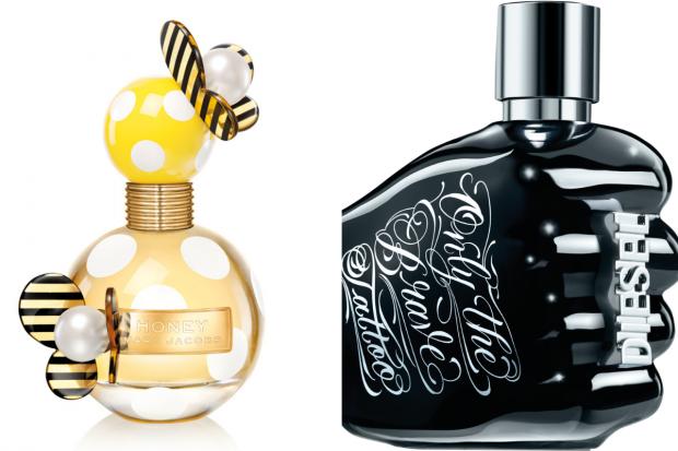 Epping Forest Guardian: (Left) Marc Jacobs Honey EDP and (right) Diesel Only the Brave Tattoo EDT (The Perfume Shop/Canva)