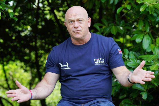 Ross Kemp in the Help for Heroes PTSD campaign