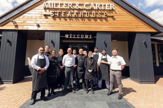 Epping Forest Guardian: Miller and Carter Steakhouse staff