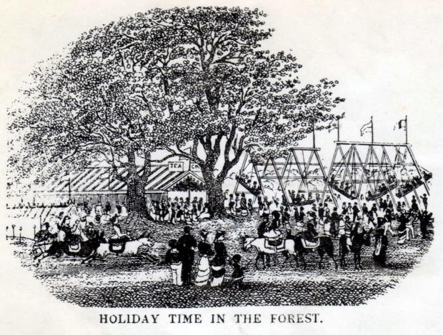 When Epping Forest was playground of East London and growth of retreats