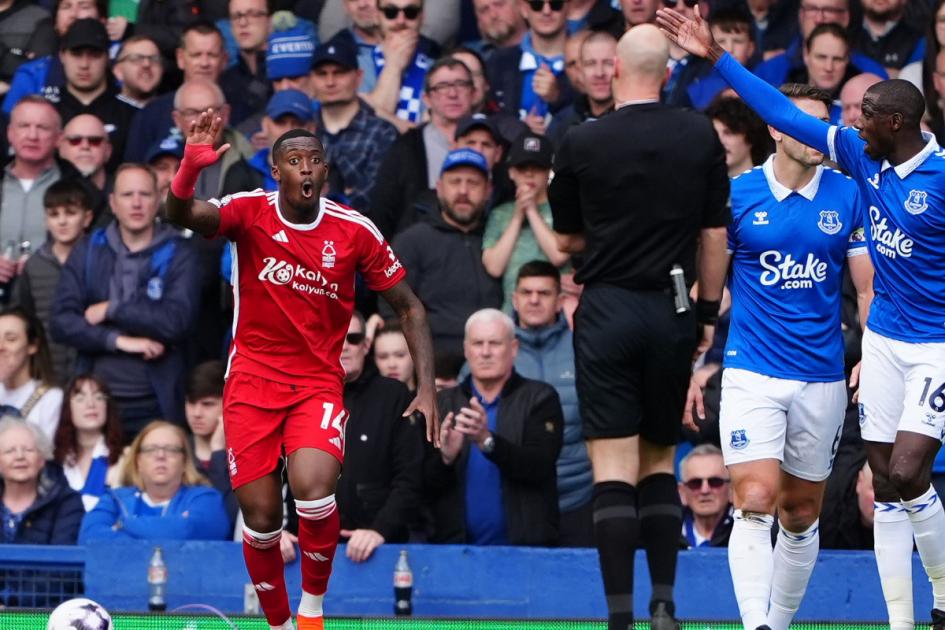 Forest take up offer to listen to VAR audio linked to penalty appeals at Everton 