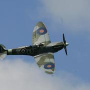 The Grace Spitfire over the Gundpowder Mills
