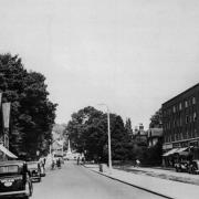 A view of Loughton High Road from c1950. Credit: Gary Stone