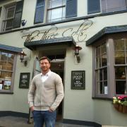 Owner Adam Brooks at The Three Colts in Princes Road, Buckhurst Hill