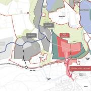Plans for new Stort Crossings into Harlow will be voted on next week. Image: Places for People