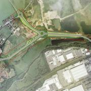 Plans for an Eastern Stort Crossing, Harlow. Image: Places for People