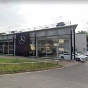 Mercedes branch in Lower High Street, Watford. Credit: Google Maps