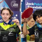 Mabel Shute and Adam Alibhai are through to the finals of the Jack Petchey competition. Pictures: Stephen Pover