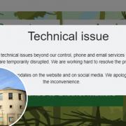Epping Forest District Council has been hit by website problems