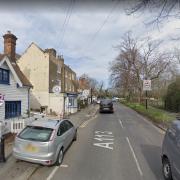 A long stretch of A113 High Road, Chigwell, is due to be closed for works. Picture: Google Street View