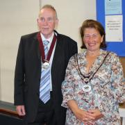 Cllr Barbara Cohen is the new town mayor for Loughton. Also pictured is Cllr Michael Stubbings who has become deputy town mayor. Credit: Loughton Town Council