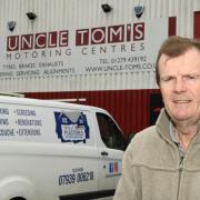 Laurence Nichols at Uncle Tom's Motoring Centres