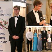 Tom Hodgkinson (left) Essex Young Musician of the Year . Pictures: Ongar Music Club