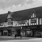 The Co-op building in Station Road, Chingford, c1938