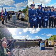 Willingale Airfield memorial unveiling. Picture: David Jackman - Everything Local News