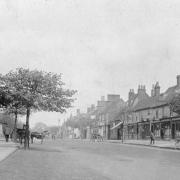 Epping High Street at the turn of the 20th century.